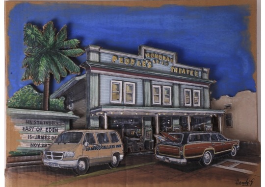 岡山県で1950年代から70年代のアメリカ文化にフォーカスしたHILOが描く